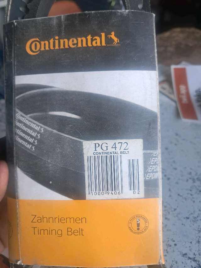 Continental Fan belt