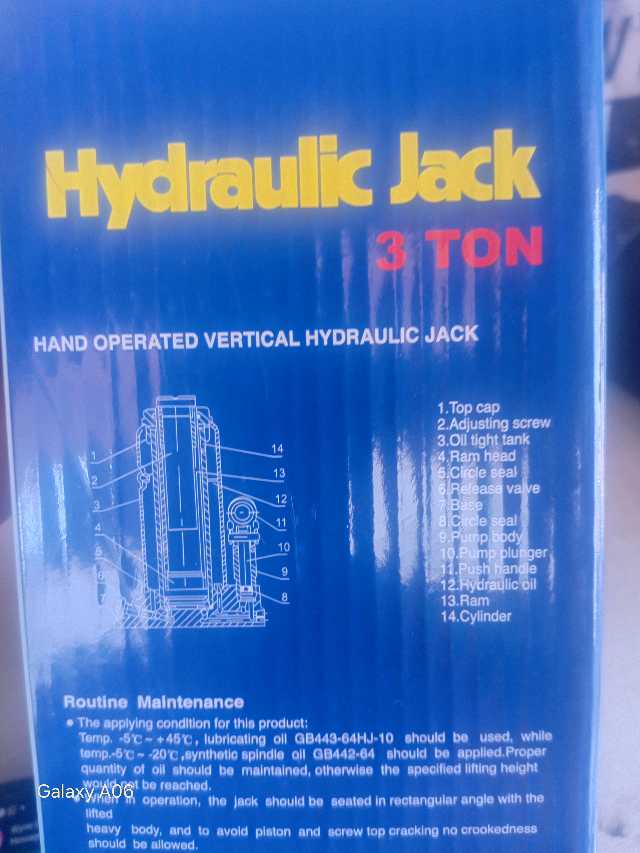3 ton hydraulic jack