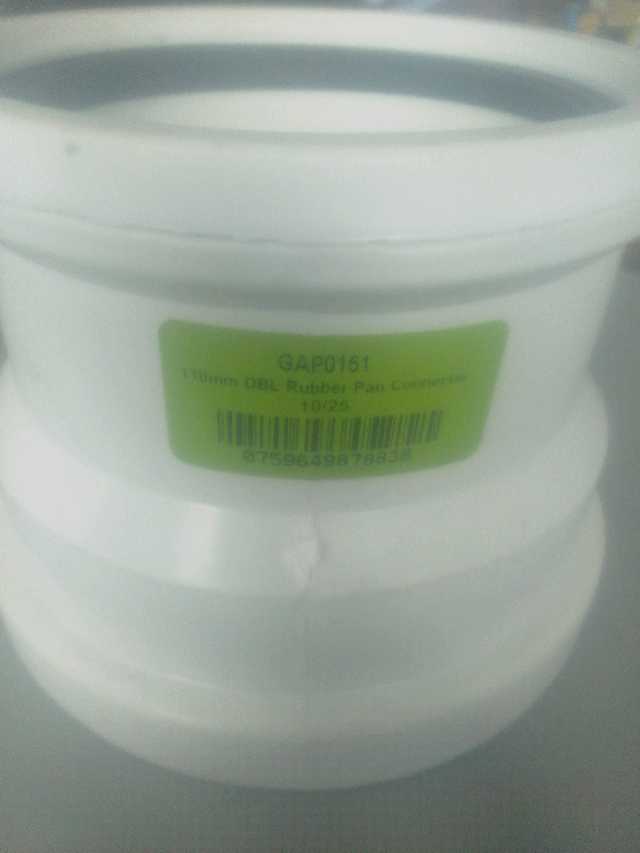Rubber Pan Connector